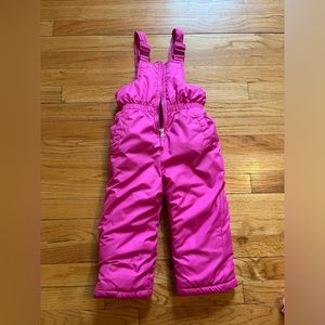 pink platinum snow pants